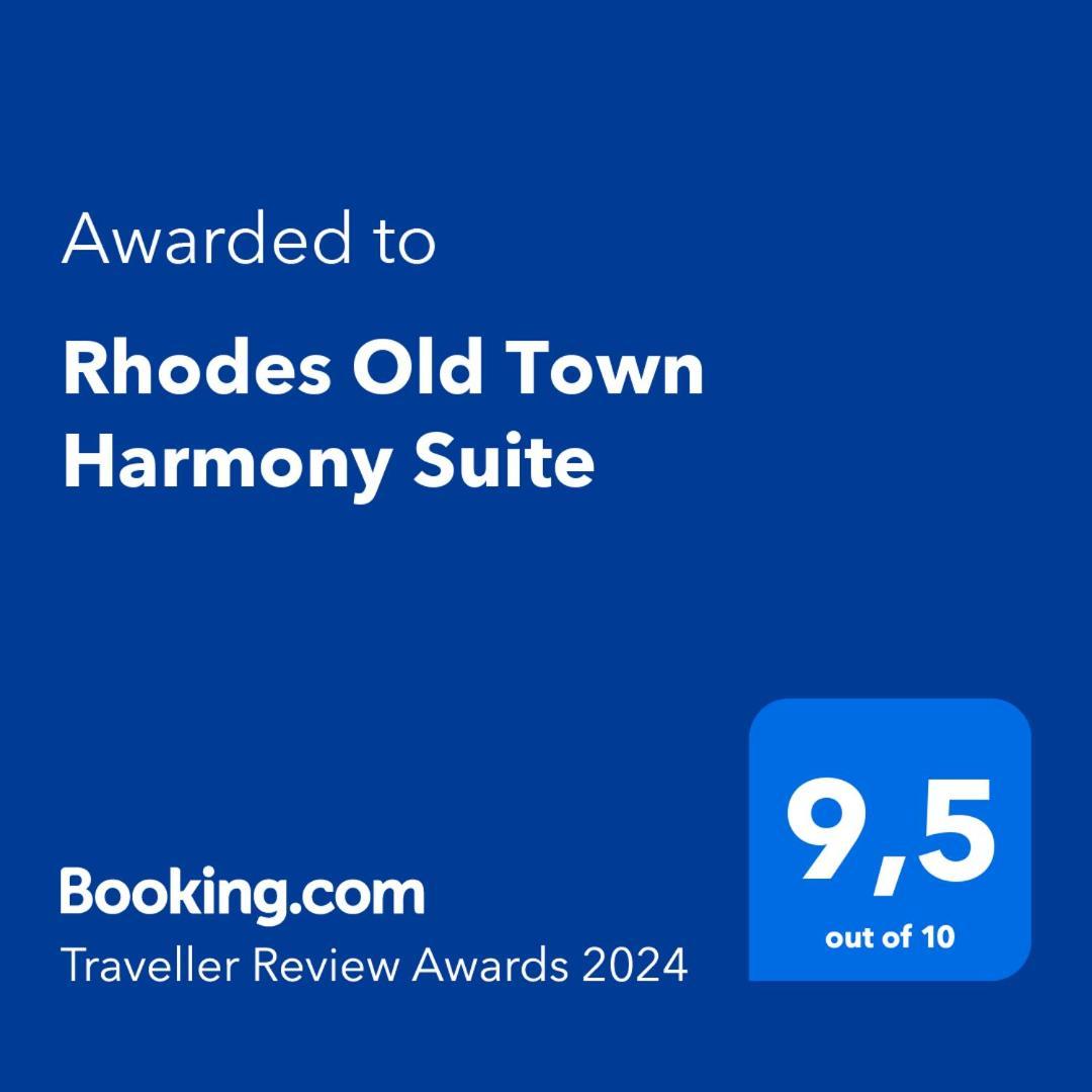 Rhodes Old Town Harmony Suite Rhodes City Exteriör bild